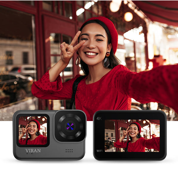 V11 Dual Screen Action Camera