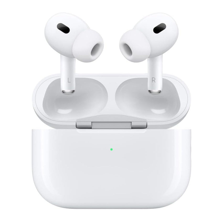 AirPods Pro (2nd generation) with MagSafe Case (USB-C) Bluetooth  (White, True Wireless) With One Year Warranty