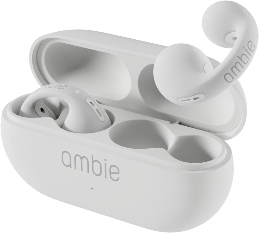 Sound earcuffs AM-TW02, Open Ear Wireless Earphones for Comfort, Bluetooth 5.3 Earbuds for Sports, Running, and Workouts | 6 hr Play Clip-on Ear Cuff