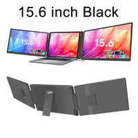 Portable LCD FHD IPS Gaming Backlit External Monitor High-Definition Dual Triple Screen Extender for Productivity Rospider