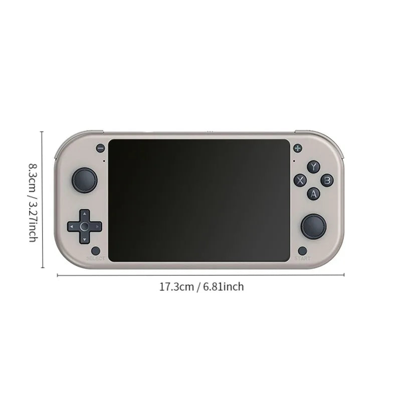 M17 Handheld Video Game Console 64G 128G Open Source Linux System 4.3inch Screen Portable Pocket Video Player Retro Gaming Conso