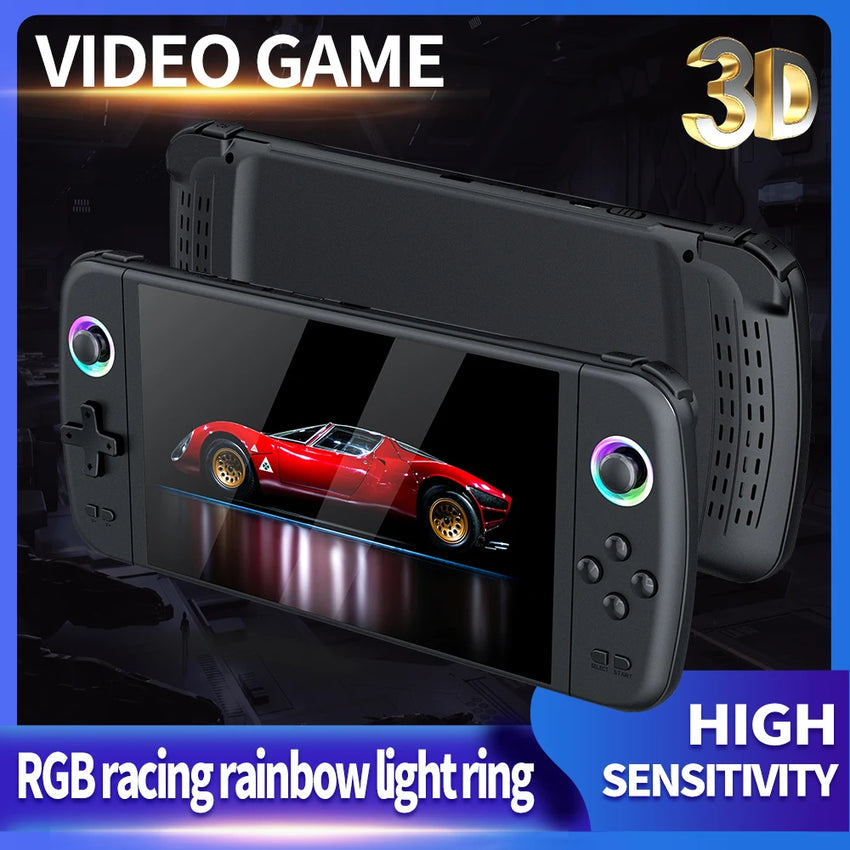 M27 Portable Pocket Retro Handheld Video Game Console 7.0Inch IPS Screen 1024*600 Display Support LINUX HDMI for boys game gift
